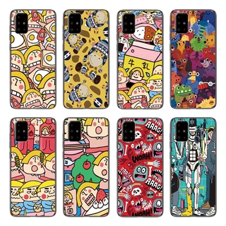 Cartoon Animal Back Cover Samsung Galaxy A71 5G/ A70E/ M21/ M11/ M10S/ M80S Soft TPU Case