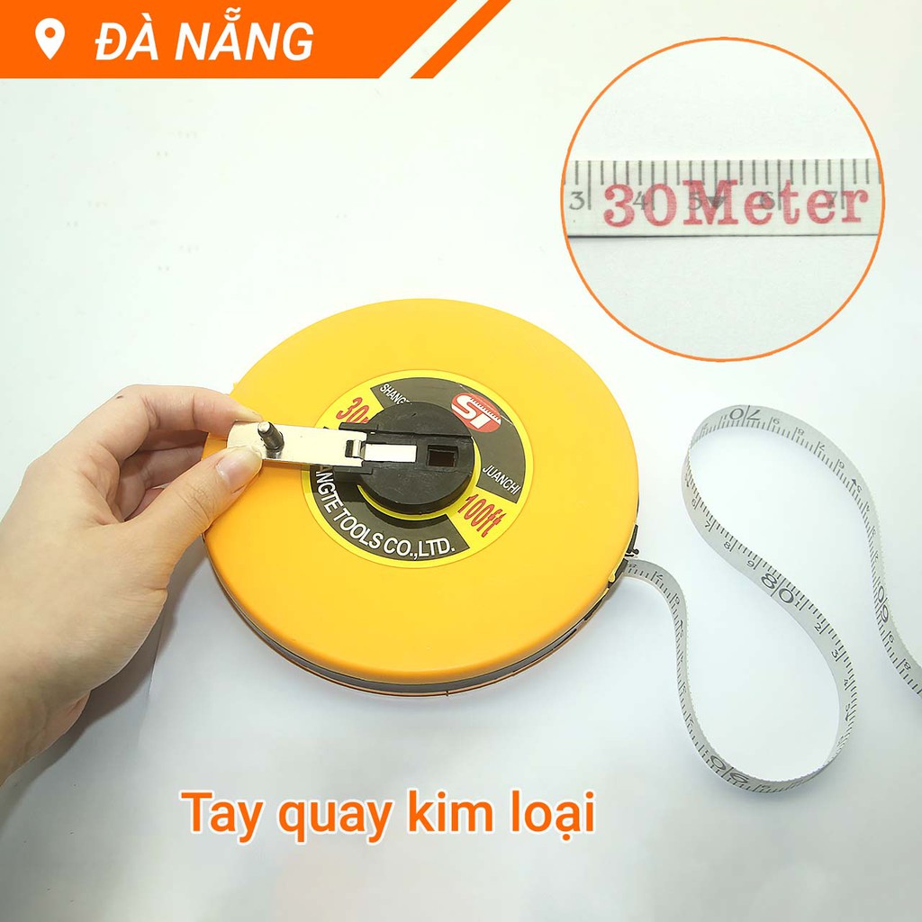 Thước dây vải cuộn 30m ST