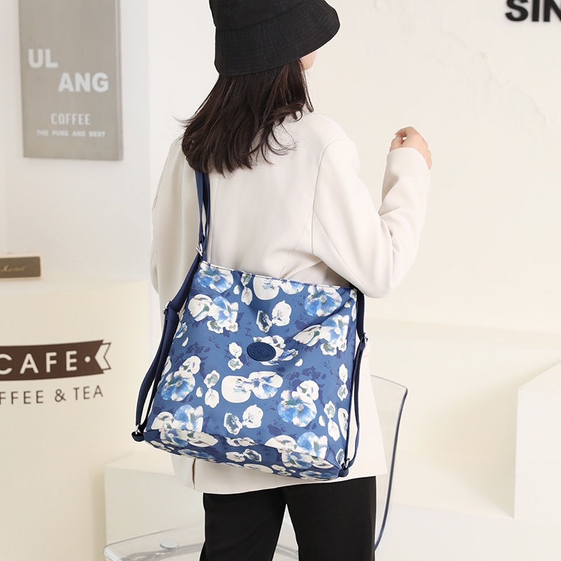 Ba Lô Đeo Vai Siêu Nhẹ Đa Năng Bằng Vải Nylon Thời Trang Cho Nữ