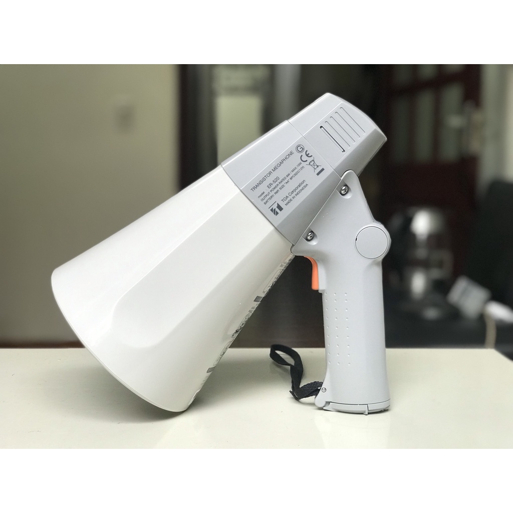 Loa thông báo cầm tay TOA ER-520, megaphone cầm tay, loa công cộng, hàng chính hãng