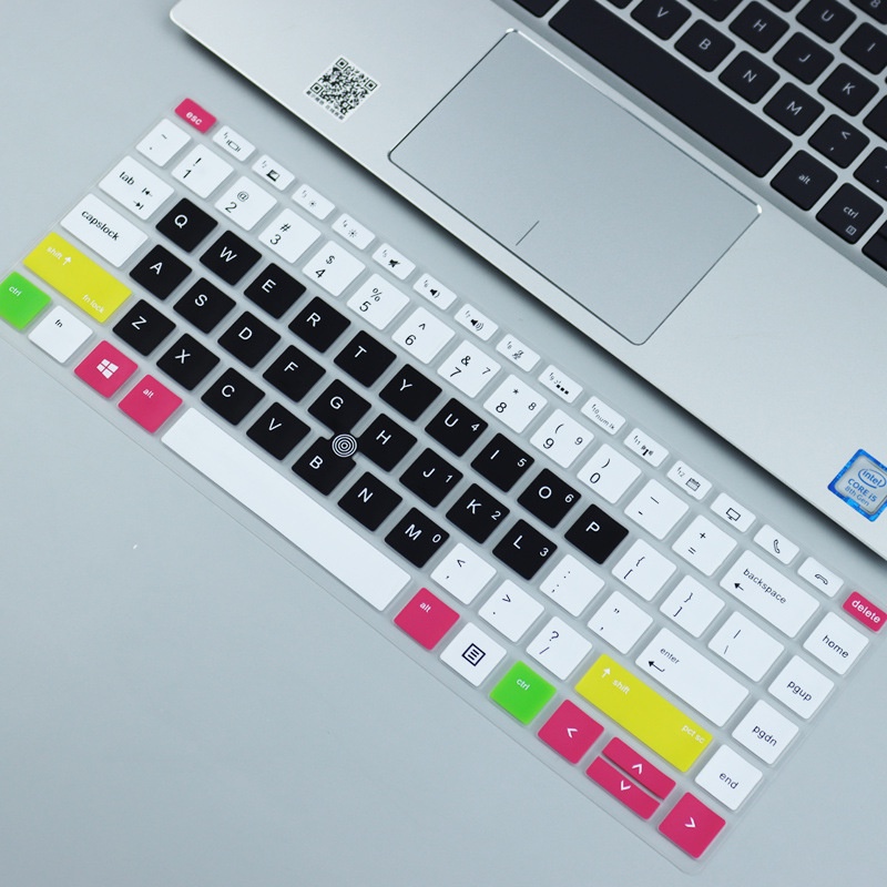 Miếng dán bảo vệ bàn phím máy tính xách tay silicone siêu mỏng mềm mại dành cho HP Elitebook 840 G4 745 14 inch