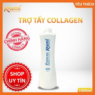 Trợ tẩy tóc Collagen KAMI hương trà xanh