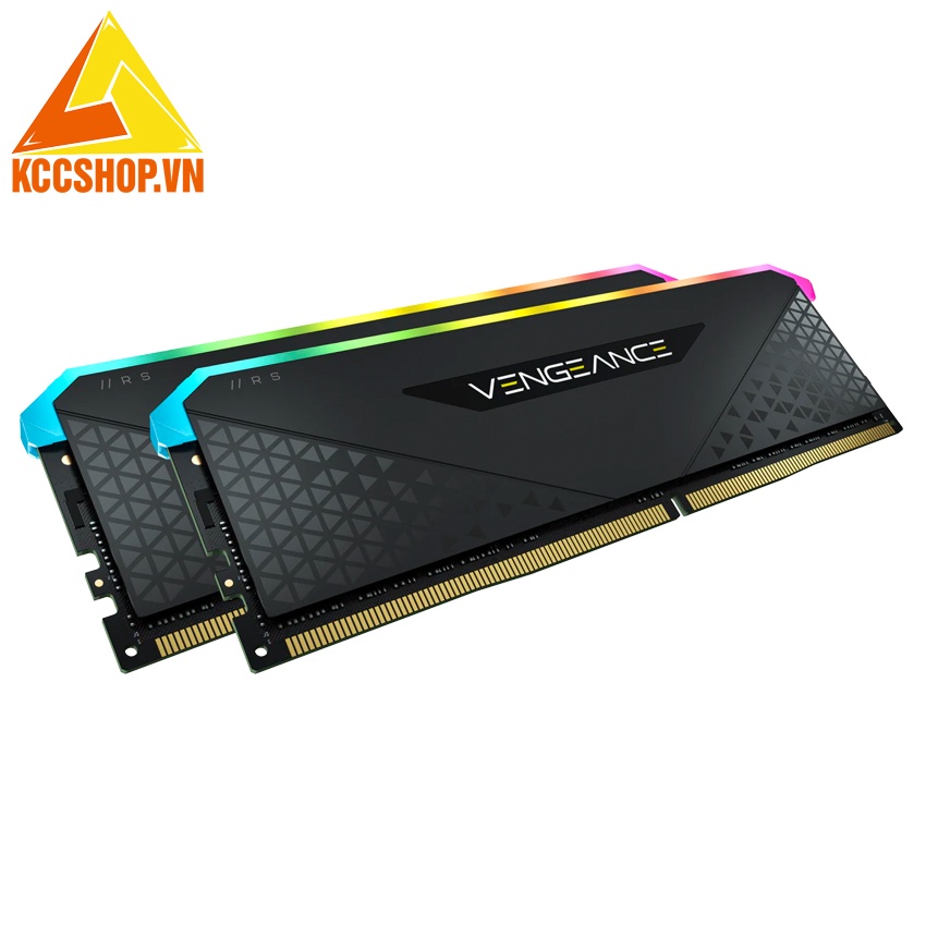 Ram máy tính Corsair Vengeance RGB RS 16GB 3200MHz DDR4  CMG16GX4M2E3200C16