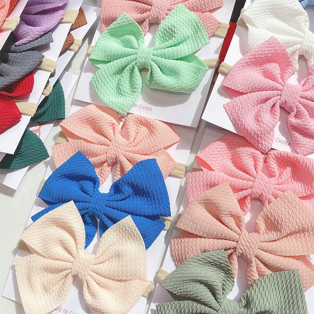 Set 3 băng đô KIDSBOWS nơ dễ thương thời trang dành cho bé gái