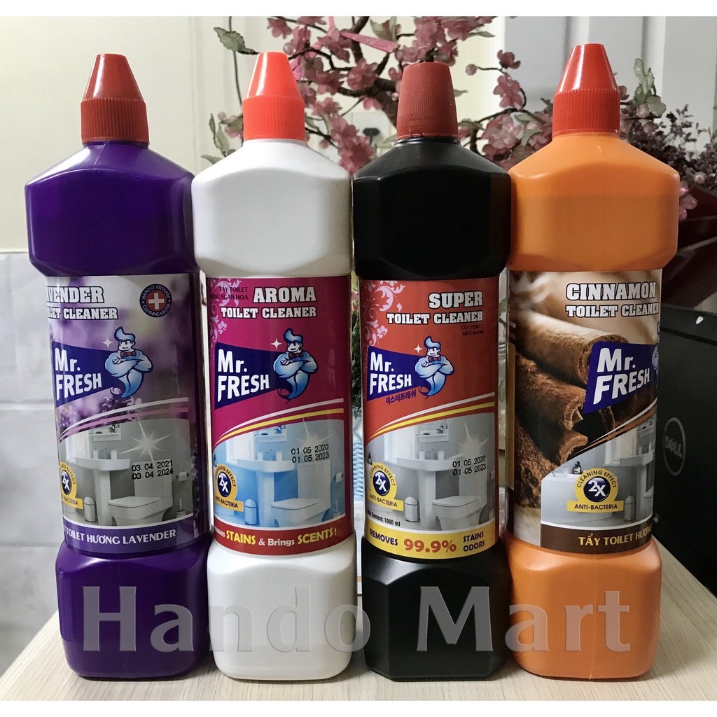 Tẩy sạch và làm thơm bồn cầu Mr.Fresh 1L