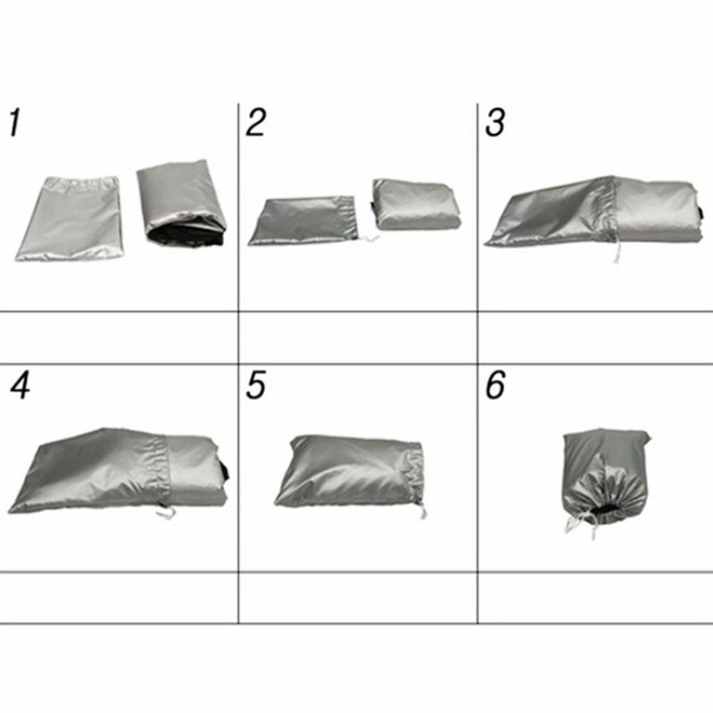 Tấm Bạt Che Xe Máy Bằng Nilon Chống Tia UV/Bụi/Nước Gấp Gọn Nhiều Màu Sắc