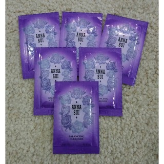 [ Thanh lý ] Combo 10 gói sữa rửa mặt kiêm tẩy trang Anna sui