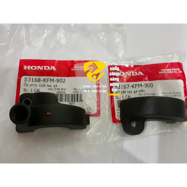 ỐP TAY GA TRÊN/DƯỚI ZIN DÙNG CHO HẦU HẾT CÁC LOẠI XE SỐ/ XE GA HONDA