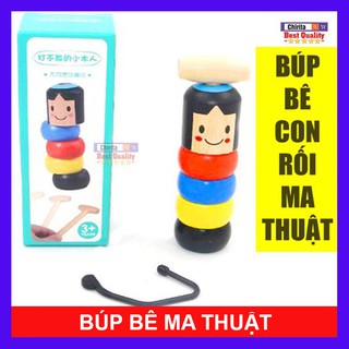 Bumblebaa Bất Tử - Đồ Chơi Ma Thuật Bằng Gỗ - Búp bê bất tử Daruma - Dụng cụ ảo thuật