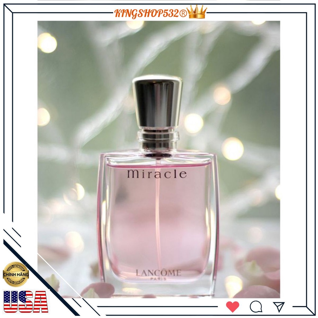 [ Mẫu thử ] [ Mua ngay ] Nước hoa Lancome Miracle 5ml/10ml/20ml _king_