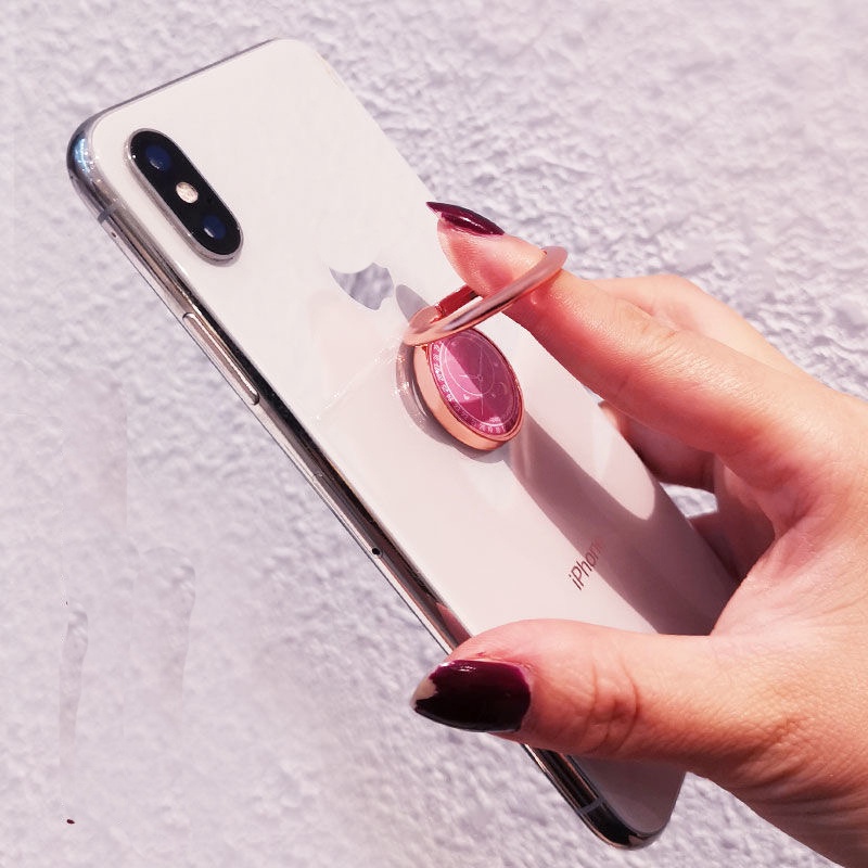 Giá đỡ vòng nhẫn hình đồng hồ sang trọng thích hợp cho Android iPhone