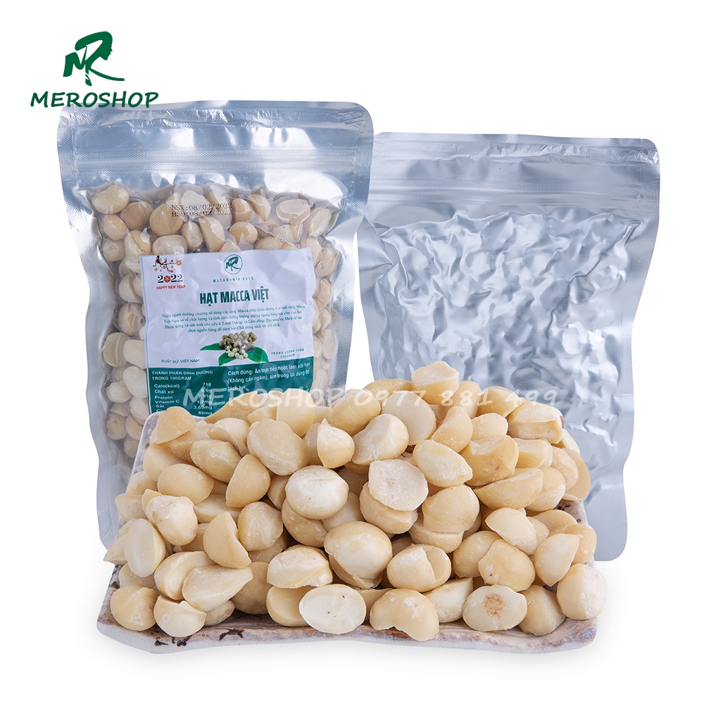 500GRAM NHÂN MACCA LOẠI 2 (PHÙ HỢP LÀM SỮA)