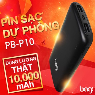Pin Dự Phòng Bagi 10000mAh