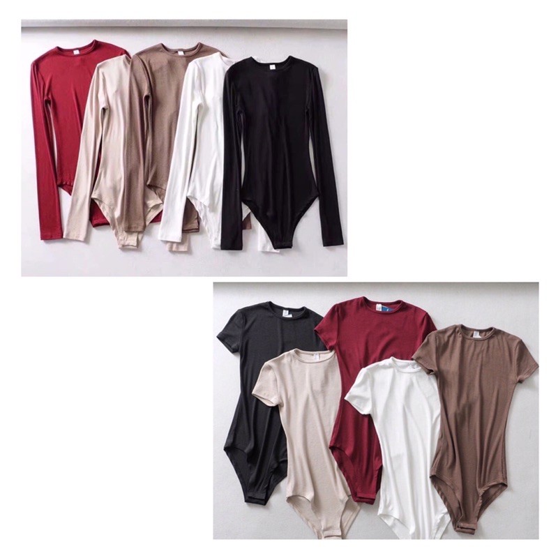 ÁO BODYSUIT ÔM DÁNG XUẤT ÂU HAI KIỂU(ảnh thật) | BigBuy360 - bigbuy360.vn