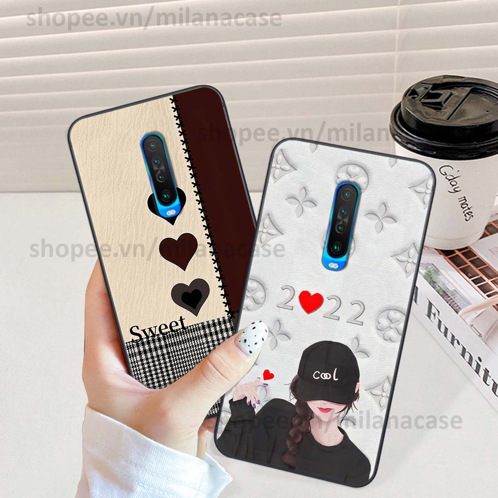 Ốp Xiaomi Redmi K30 / Redmi K30 5G hình trái tim be love tình yêu siêu đẹp, cá tính, thời trang