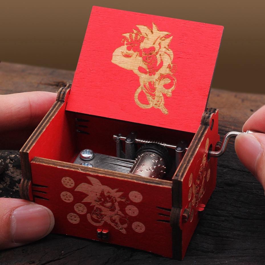 Hộp Nhạc Bằng Gỗ Khắc Hình Lâu Đài Trong Phim Game of Throne Mới
