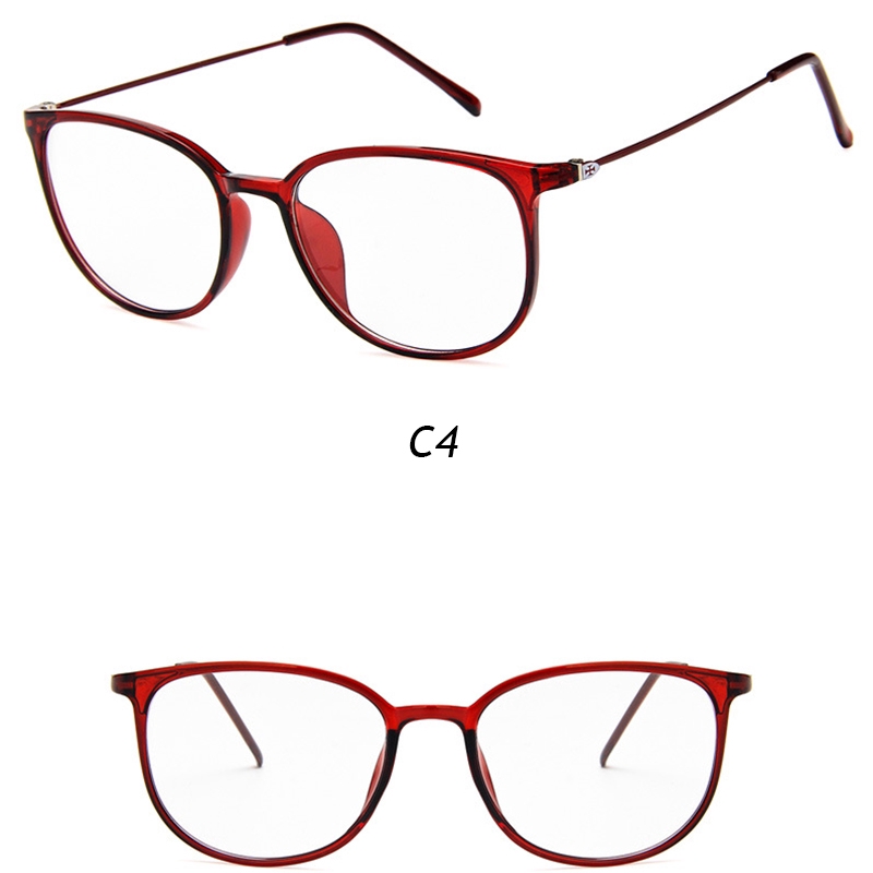 Kính Mát Gọng Kim Loại Siêu Nhẹ Chống Ánh Sáng Xanh Cho Nam Và Nữ