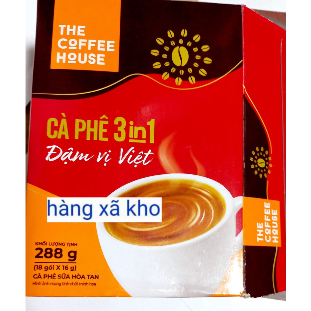 Hộp 220g Cà Phê The Coffee House 3in1 đậm vị ,sữa đá, 1/2024