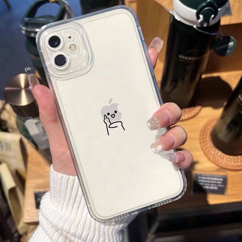 Ốp điện thoại hoạ tiết dễ thương thời trang thích hợp cho Apple 14 / 13Promax XR / Xs 12 / 11pro 7 / 8Plus zSAs