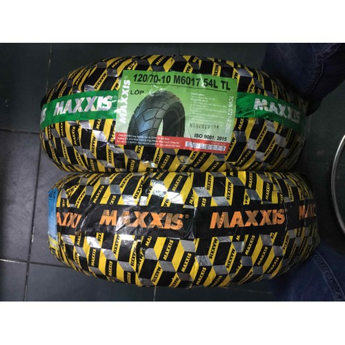 Vỏ lốp trước và sau xe tay ga Maxxis Vespa  và các loại TS0006009.