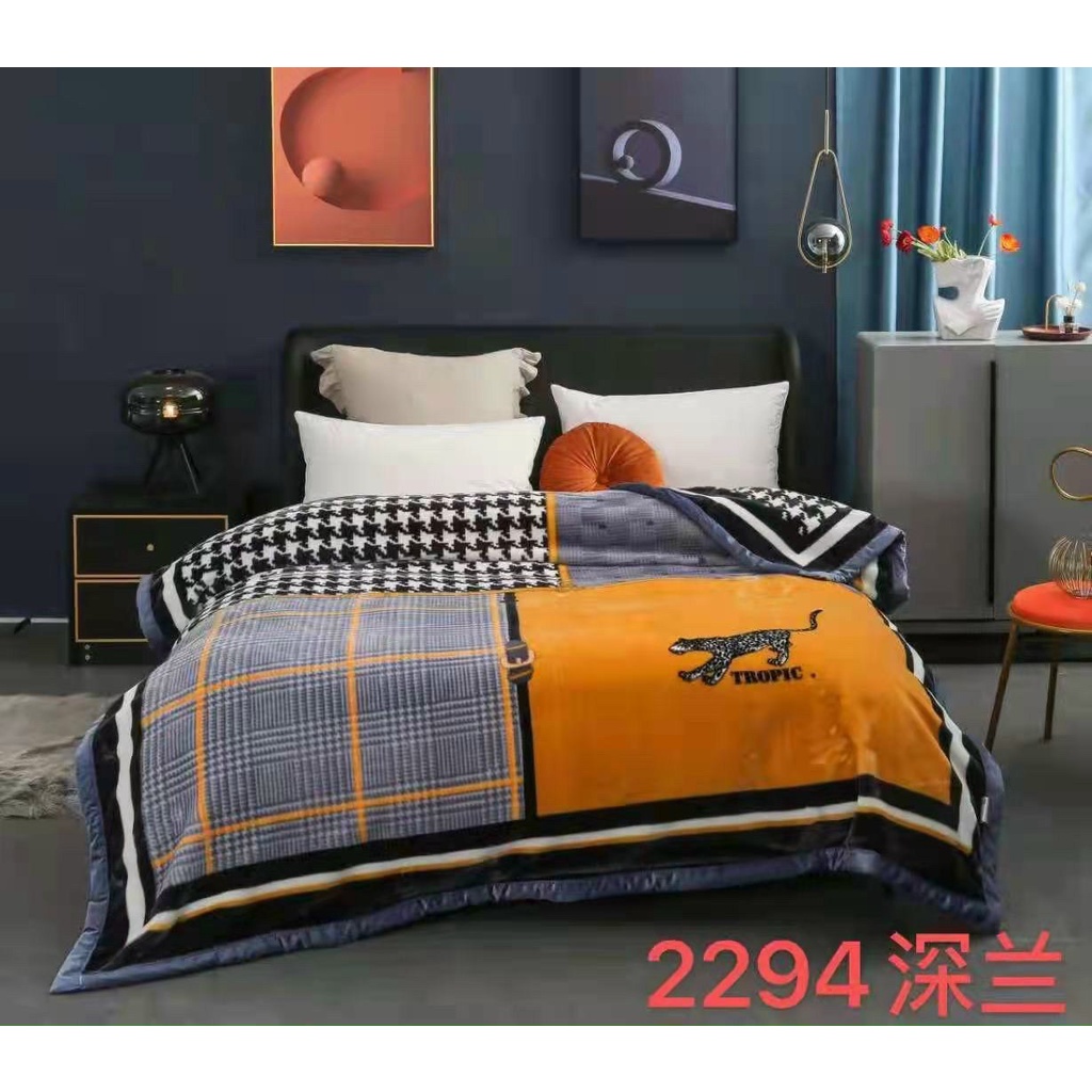 CHĂN LÔNG THỎ LOẠI DẦY ĐẸP SIÊU MỀM MỊN 3KG- giá rẻ