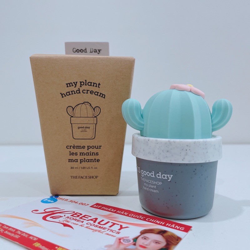 (AUTH_Korea)Kem dưỡng da tay My Plan Hand Cream GOOD DAY The Face Shop | BigBuy360 - bigbuy360.vn