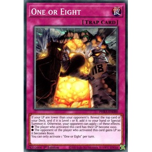 Thẻ bài Yugioh - TCG - One or Eight / PHRA-EN080'