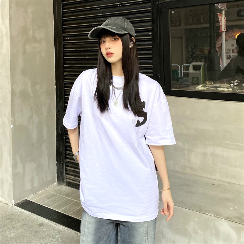 Áo phông tay lỡ nam nữ Yinxx, áo thun unisex phom rộng oversize ATL126