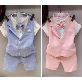 Bộ vest hè cho bé