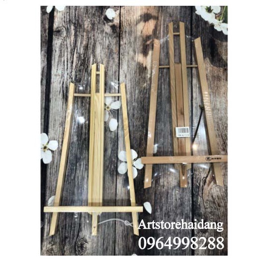 Giá vẽ mini siêu đẹp Phủ bóng PU  gập gọn tiện lợiCao 50cm hàng cao cấp