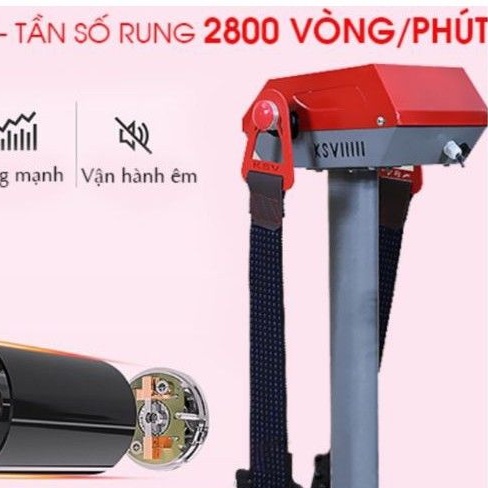 Máy massage rung bụng đứng. Giảm mỡ nhanh chóng.  350w đế cao, mẫu mới 2023 chuyên dùng cho phòng gym