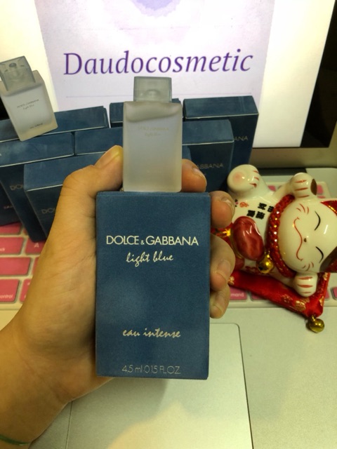 Nước hoa D&G Light Blue Eau Intense Pour FemmeDolce & Gabbana Light Blue EDP 4.5ml