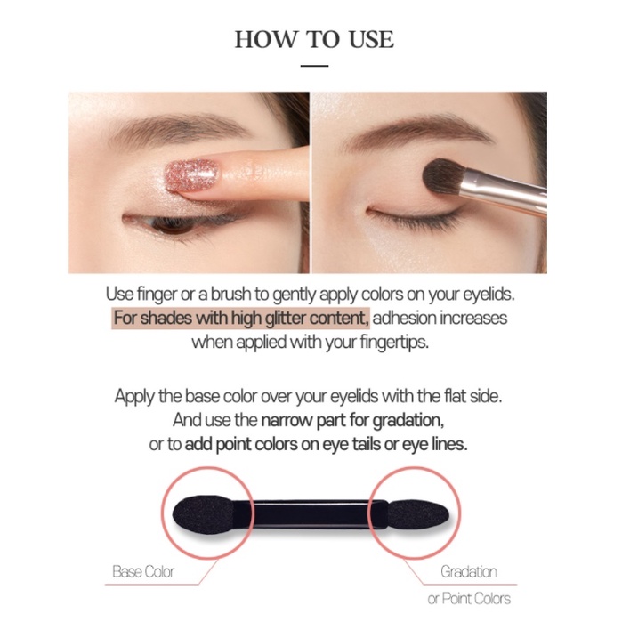 [Hàng mới về] Bảng phấn mắt Etude House 0.7g x10 màu phong cách mùa thu