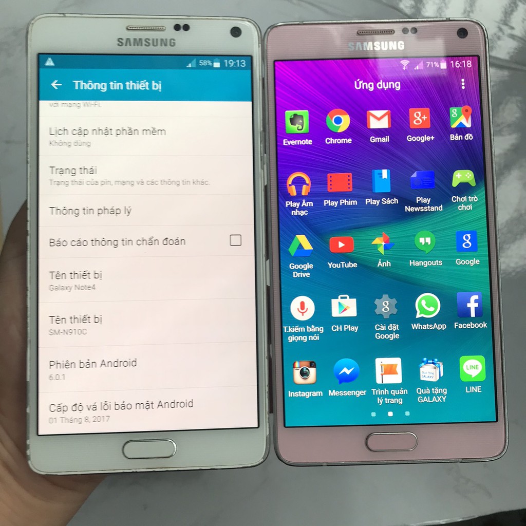 Điện thoại Samsung Galaxy Note 4 Ram3/32G chính hãng nhập khẩu- Chơi Game nặng mượt