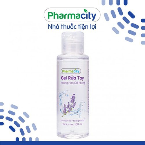 PMC Gel rua tay 100ml Tra Xanh/Lavender