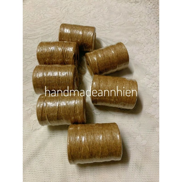 Cuộn 100 mét dây thừng 2mm_ Dùng để trang trí nhà _ treo ảnh _ quấn lọ - phụ kiện handmde _ DIY