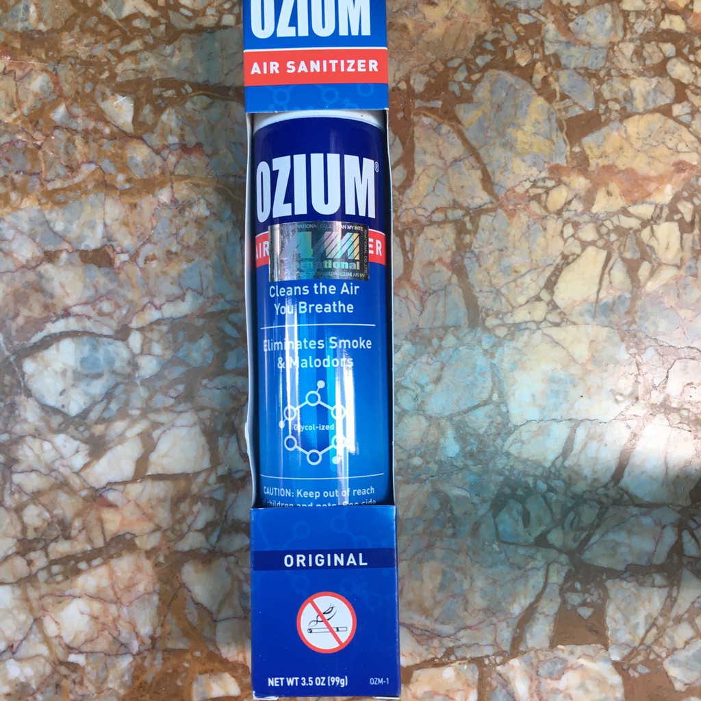 Nhiều Mùi - Chai Xịt Khử Mùi Diệt Khuẩn Ô Tô Xe Hơi Ozium 3.5oz (100 ml)