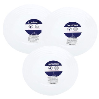 Bộ 3 đĩa thủy tinh luminarc harena 19cm l2786