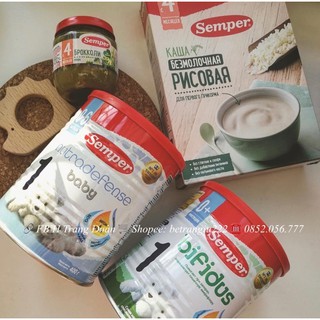 SỮA SEMPER NUTRADEFENSE/ BIFIDUS (Bổ sung chất xơ cho bé táo bón)  BABY NGA 400G