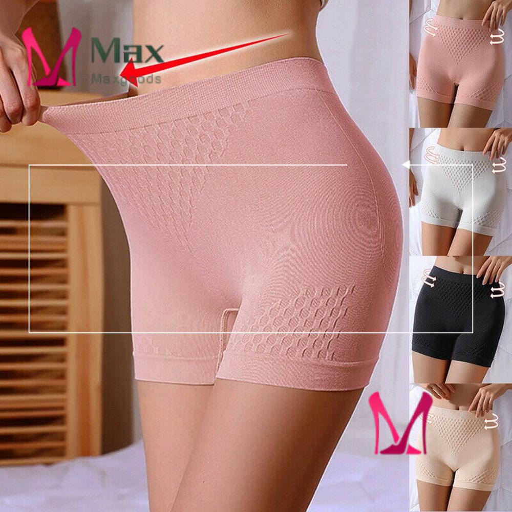 Max Quần Lót Không Đường May Lưng Cao Co Giãn Thoáng Khí Không Đường May Nhiều Màu Sắc Dành Cho Nữ