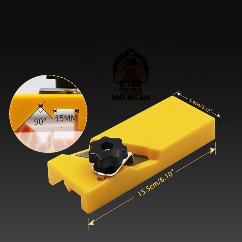 Dao Bào Cạnh Gỗ Gọt Vát Mép Gỗ 45 Độ - Dao Gọt Chỉ Và Bào Cạnh Gỗ Dùng Lưỡi Dao Rọc Giấy