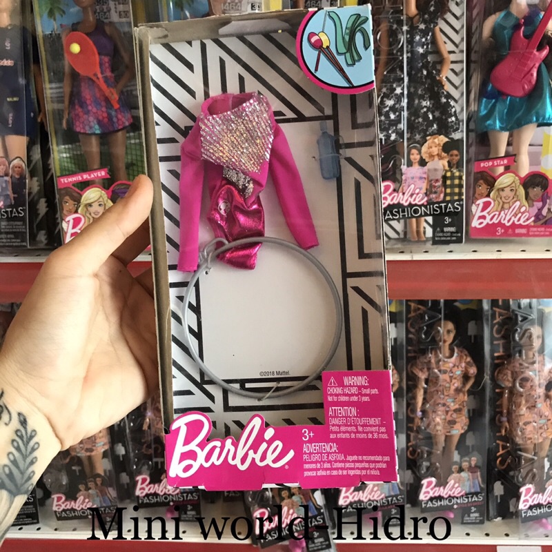 Set quần áo Búp bê Barbie fullbox chính hãng