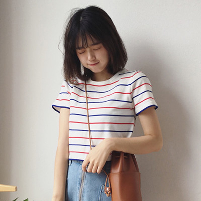 [SẴN] Áo croptop len tay ngắn Ulzzang Quảng Châu ALC20