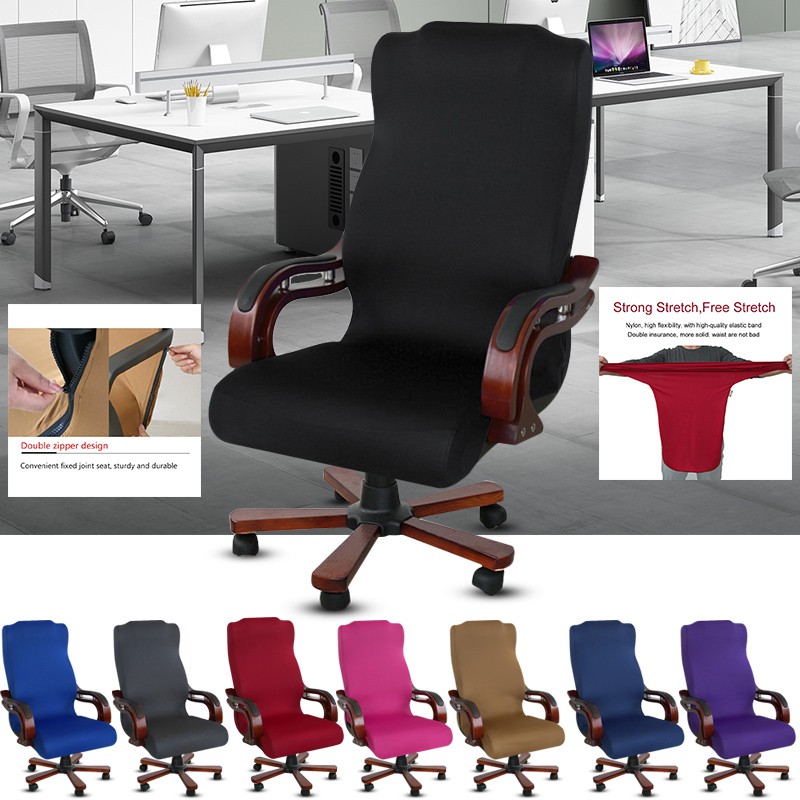 Vỏ bọc ghế mềm co giãn chống dơ tiện dụng cho ghế văn phòng