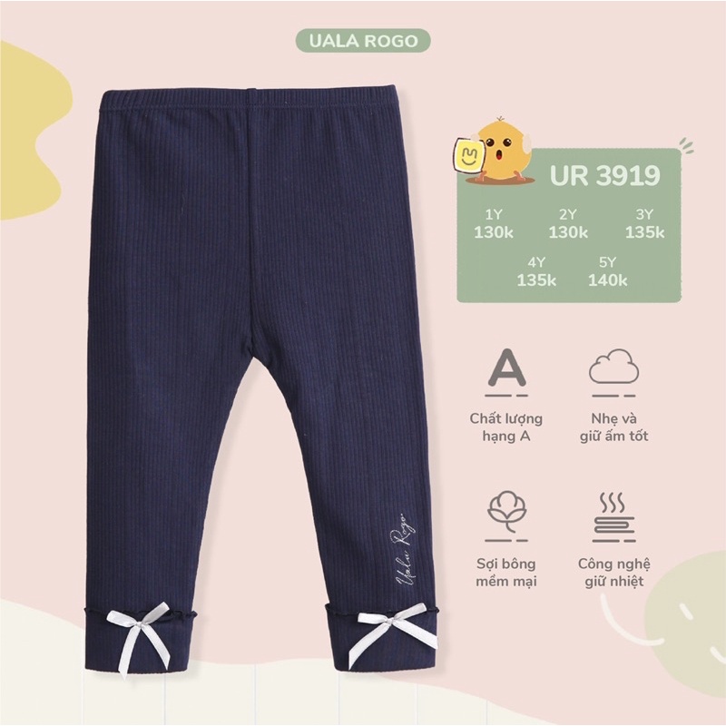 Quần Legging Bé Gái Uala Rogo UR 3919