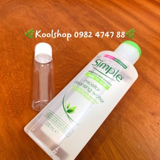 🌿Nước Tẩy Trang Da Nhạy Cảm Simple Micellar Cleansing Water🌿
