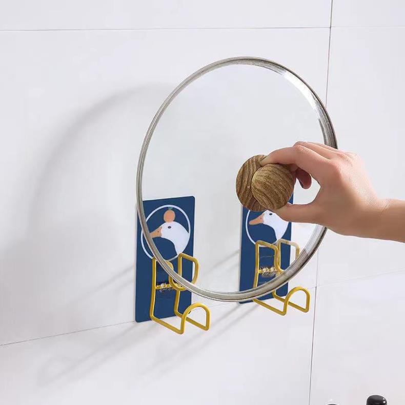 Móc Treo Thau Chậu, Móc Treo Đa Năng In Hình Dán Tường Tiện Lợi