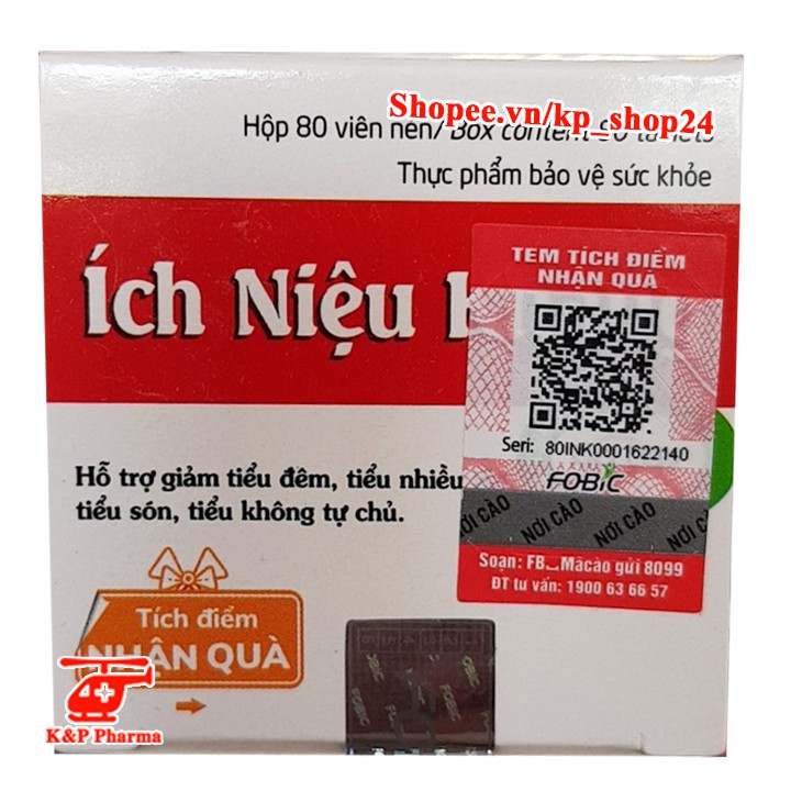 ✅ [2 TẶNG 1] Ích Niệu Khang – Giảm tiểu đêm, rối loạn tiểu tiện, tiểu nhiều lần, bàng quang yếu | BigBuy360 - bigbuy360.vn
