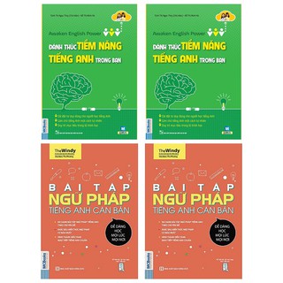 Combo Đánh Thức Tiềm Năng Tiếng Anh Trong Bạn + Bài Tập Ngữ Pháp Tiếng Anh Căn Bản