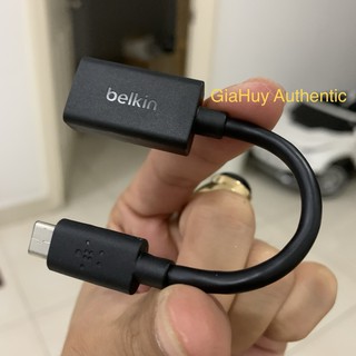 Cáp USB-C to USB-A 3.0 Belkin F2CU036btBLK